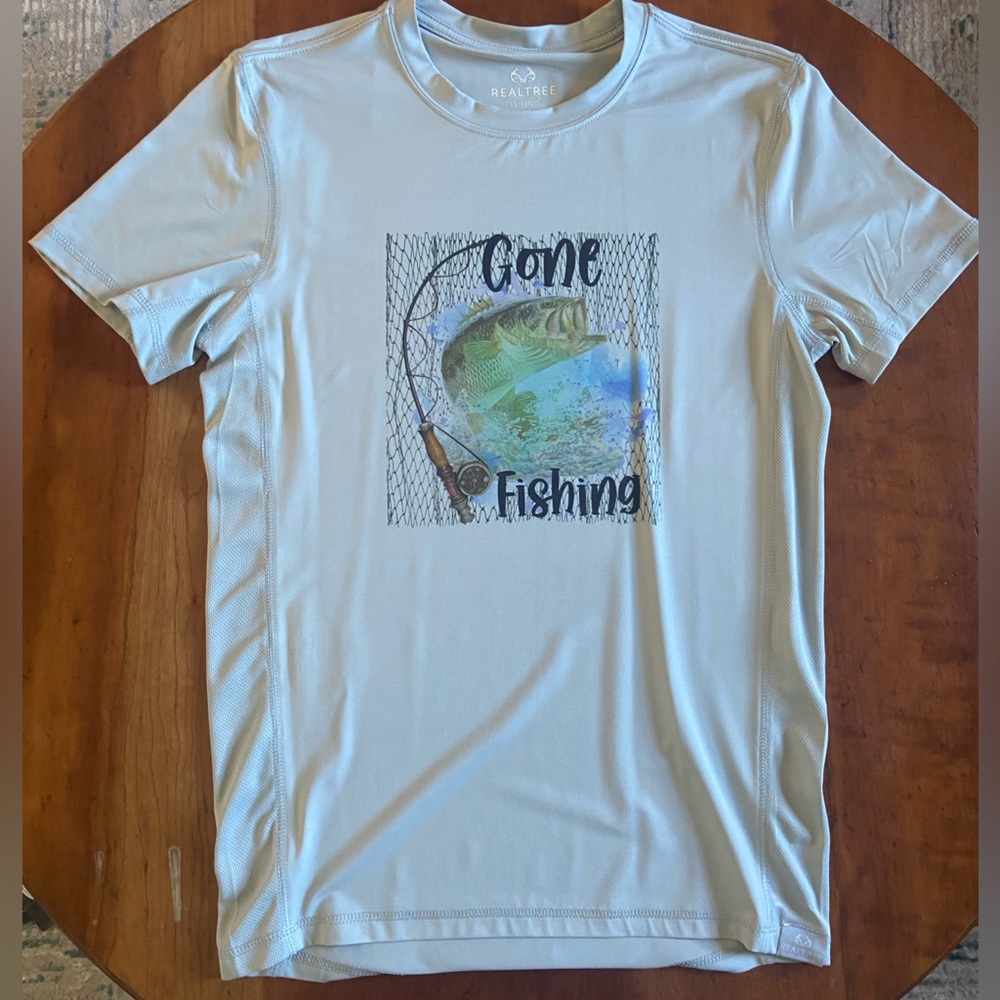 4/$15 Mens Fishing Graphic T-shirt